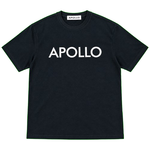 T-SHIRT STANDARD APOLLO - NOIR