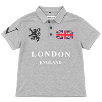 POLOSHIRT MIT BRITISH FLAG