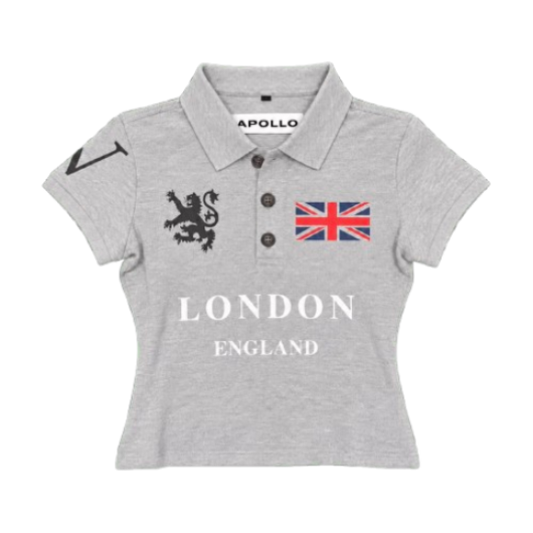POLO DRAPEAU BRITANNIQUE - FEMME