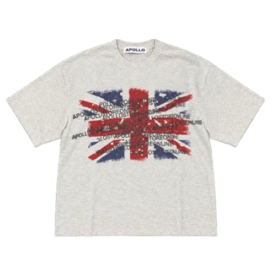 T-SHIRT GRAFFITI DRAPEAU BRITANNIQUE