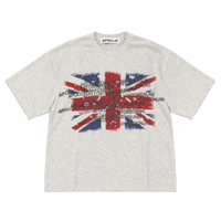 BRITISCHE FLAGGE GRAFFITI T-SHIRT